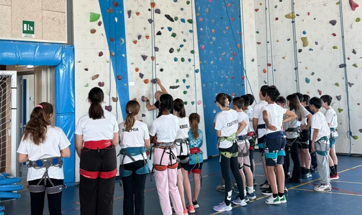 Arrampicata sportiva a Calcinate: un’attività educativa per gli studenti