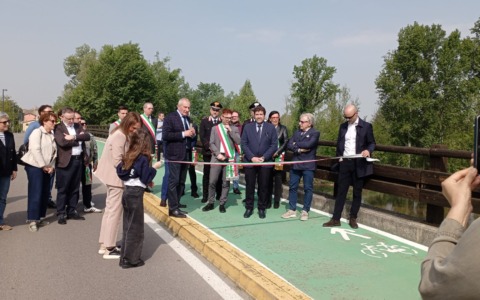 Inaugurati nuovi tratti della Greenway dell’Oglio a Calcio e Pumenengo