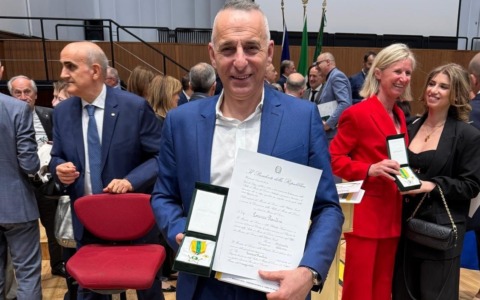 Lorenzo Prandini riceve la Stella al merito di Maestro del lavoro