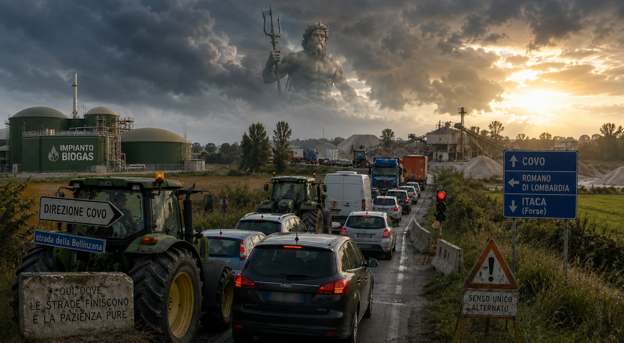 Maggio 2026, Covo: un’odissea moderna tra strade e divieti