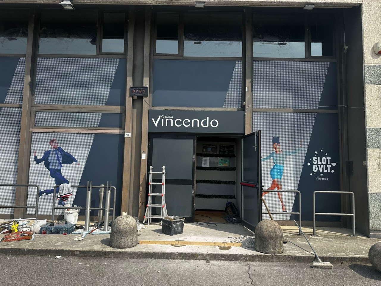 Tentato furto alla Sala Slot Snai Vincendo: ladro in fuga dopo spaccata