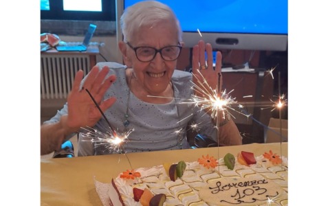 Nonna Lorenza Trezzi compie 103 anni