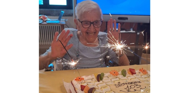 Nonna Lorenza Trezzi compie 103 anni